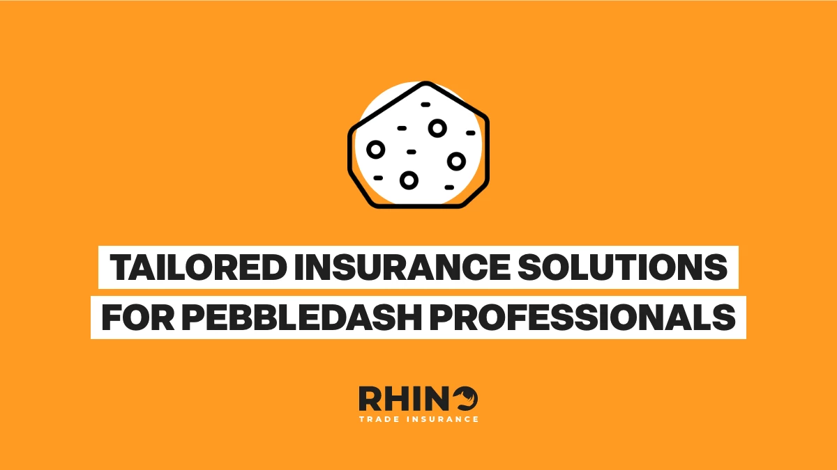 Tailored Insurance Solutions for Pebbledash Professionals